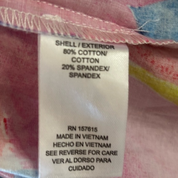 Rachel Zoe Colorful Cotton Blend Short Dress - Picture 6 of 7